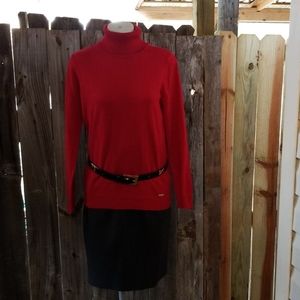 COPY - KARL LAGERFELD- Vintage Fine Gray Wool Lagerfel Pencil Skirt. SUPER SALE